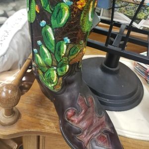 Painted Cactus Boots